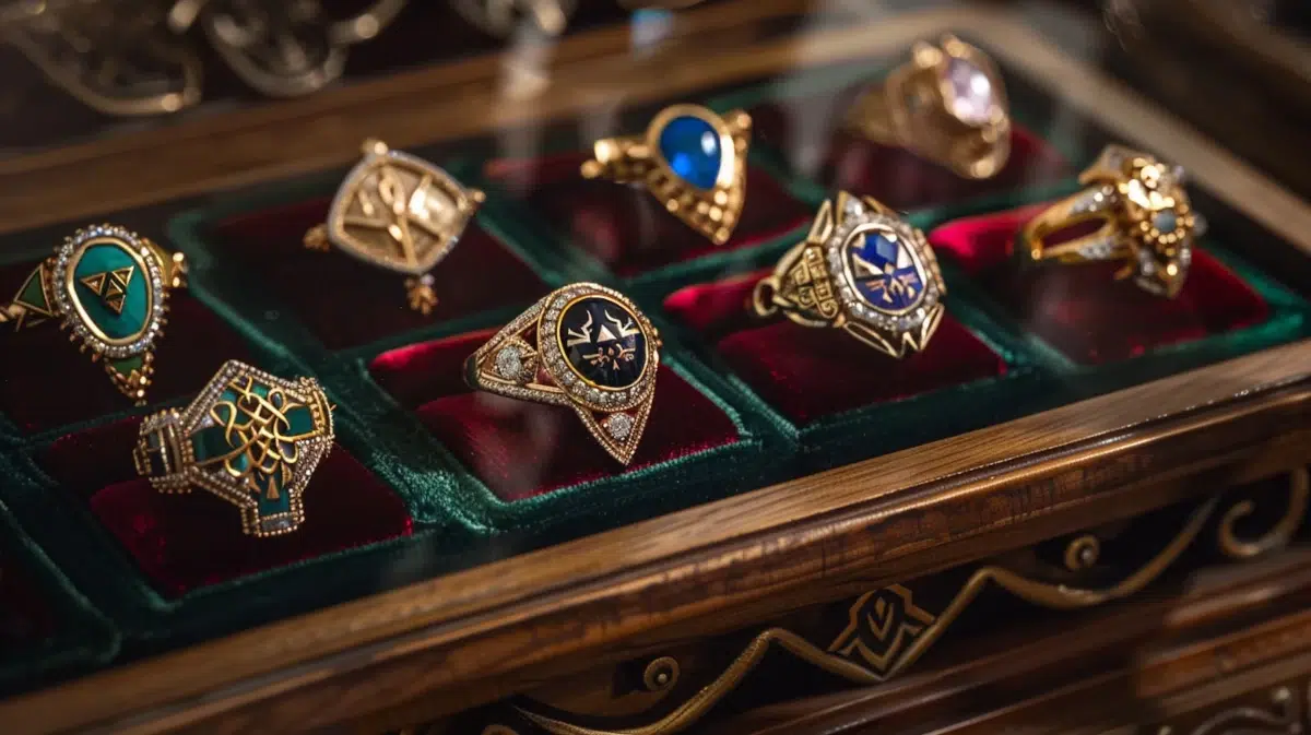 Les bijoux de légende : les plus rares collections de bagues Zelda pour fans